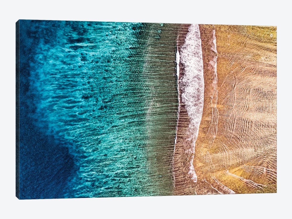 Aerial Summer - The Ocean Iris by Philippe Hugonnard 1-piece Canvas Art Print