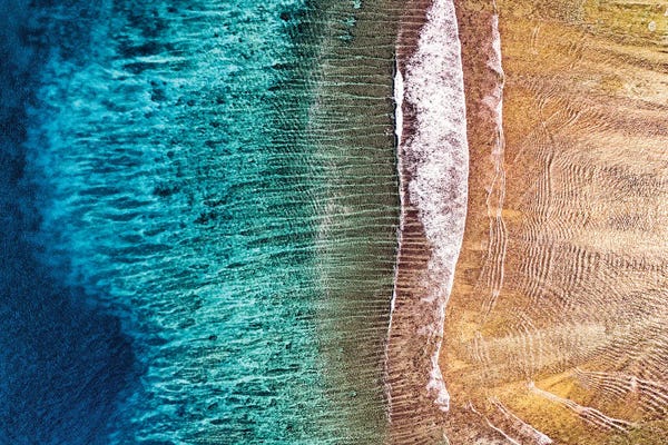 Aerial Beaches: Aerial Summer - The Ocean Iris by Philippe Hugonnard