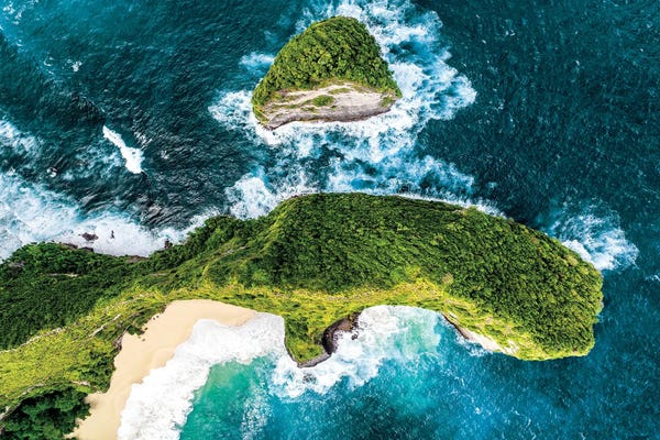 Indonesia: Aerial Summer - Nusa Penida Bali by Philippe Hugonnard