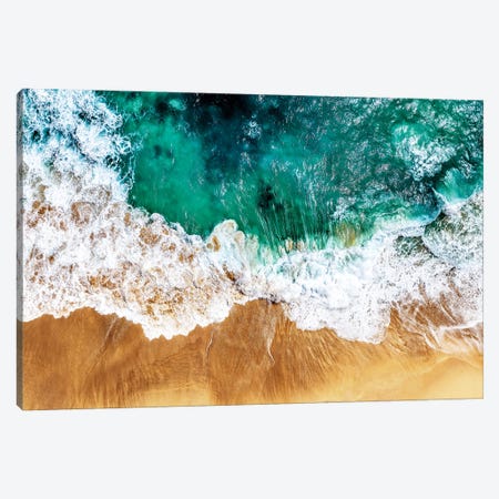 Aerial Summer - The Magic Of The Ocean Canvas Print #PHD2653} by Philippe Hugonnard Canvas Art
