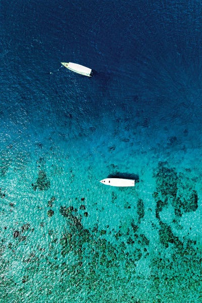 Aerial Summer - In Mid-Water by Philippe Hugonnard canvas print