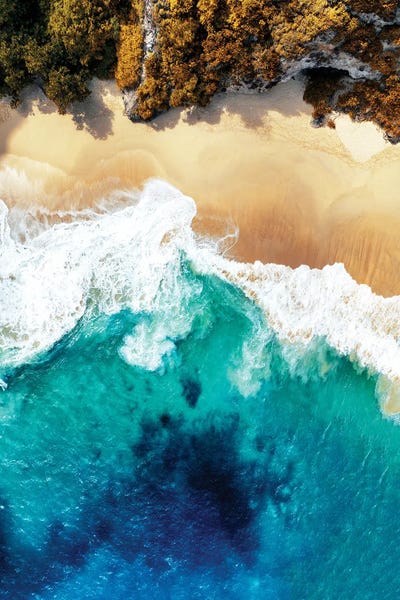 Aerial Beaches: Aerial Summer - Fall Colors by Philippe Hugonnard