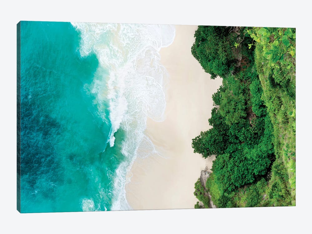 Aerial Summer - Tropical Cliff by Philippe Hugonnard 1-piece Canvas Art Print