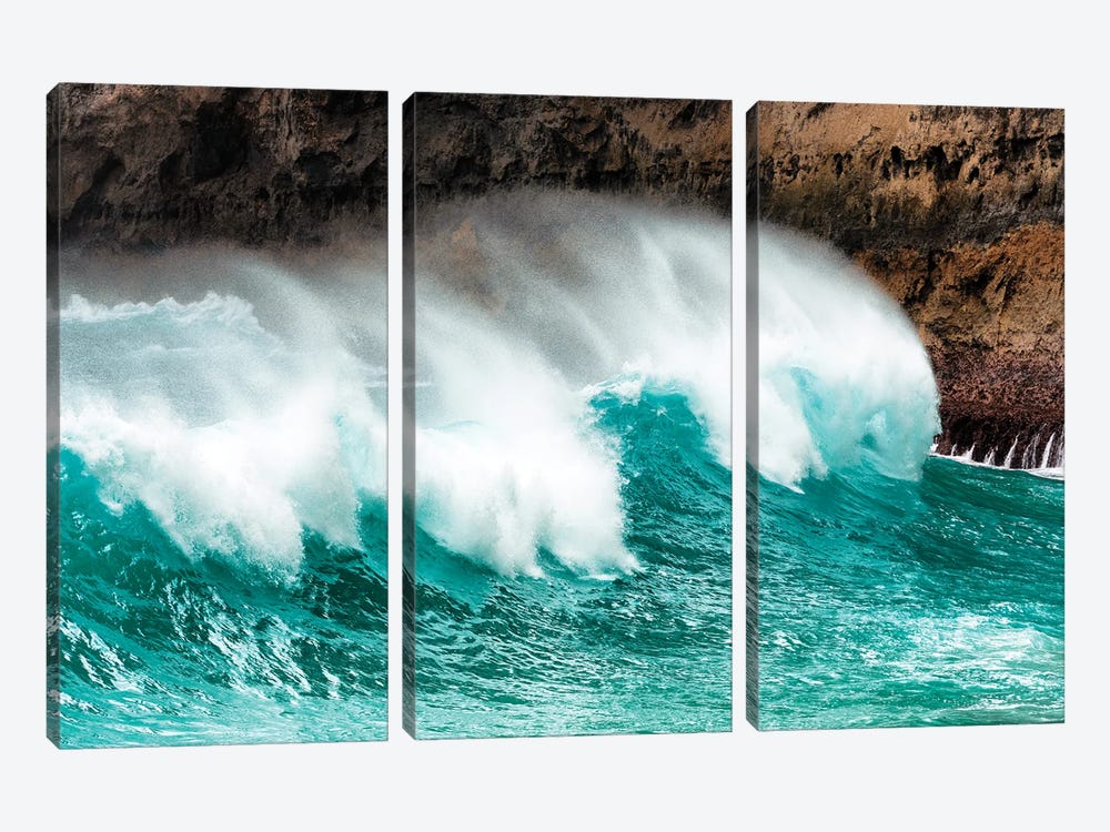 The Wave by Philippe Hugonnard 3-piece Canvas Print