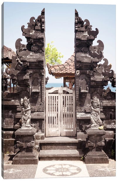 Temple Gate Canvas Art Print - Southeast Asian Culture