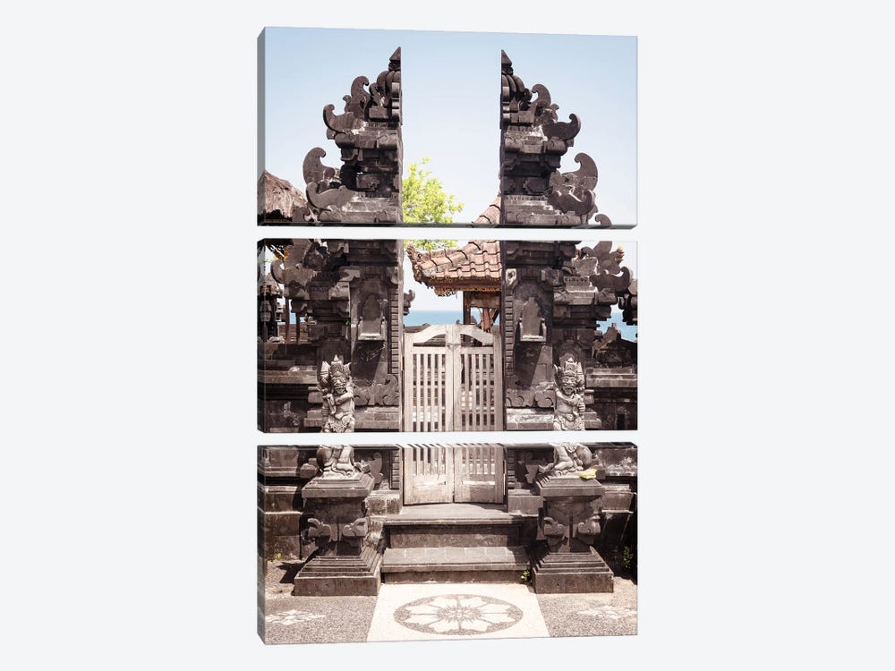 Temple Gate by Philippe Hugonnard 3-piece Canvas Art
