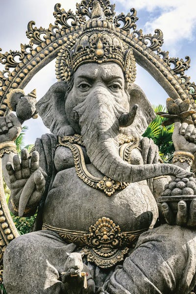 South Asian Culture: Sacred Elephant by Philippe Hugonnard