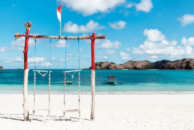 White Swing Beach by Philippe Hugonnard canvas print