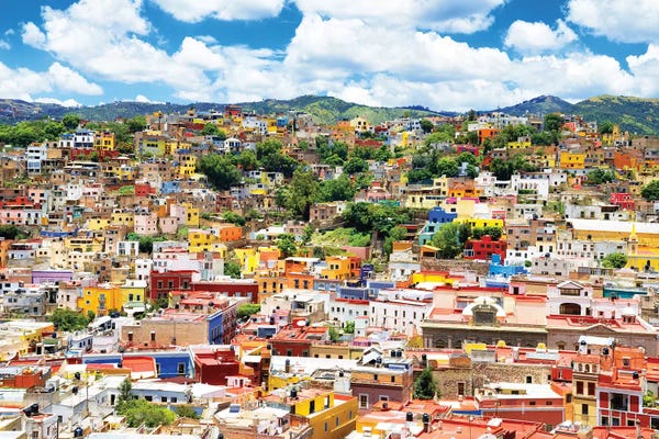 Houses: Cityscape Of Guanajuato by Philippe Hugonnard