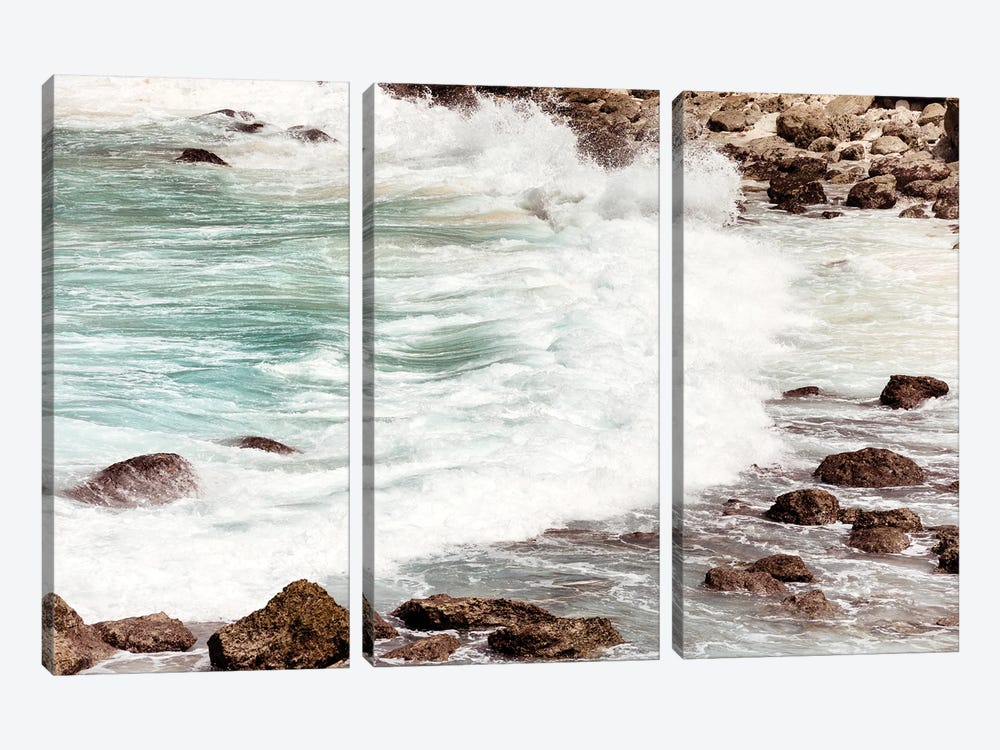 Foam Of The Ocean by Philippe Hugonnard 3-piece Canvas Print