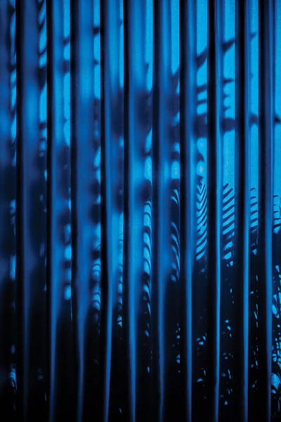 Blue Curtain Shadow by Philippe Hugonnard canvas print