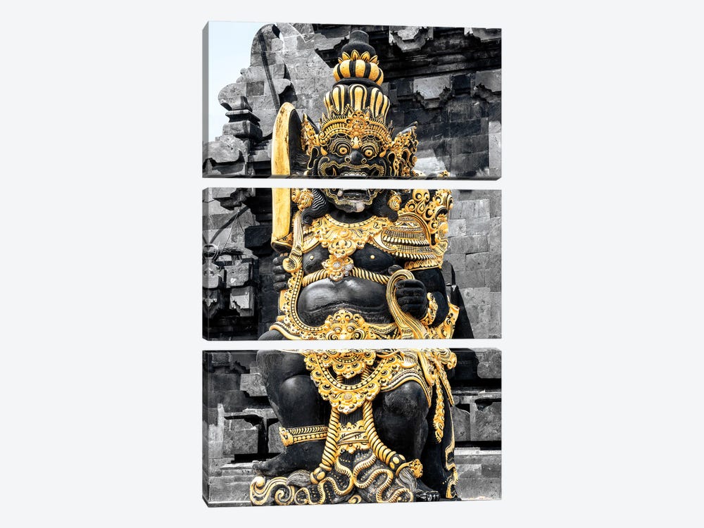 Indonesian God by Philippe Hugonnard 3-piece Canvas Print