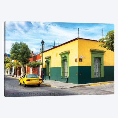 Colorful Mexican Street Canvas Print #PHD276} by Philippe Hugonnard Canvas Wall Art