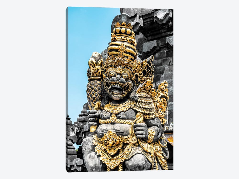 Indonesian God Statue by Philippe Hugonnard 1-piece Canvas Artwork