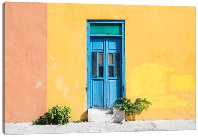 Colorful Street Wall Canvas Art Print - Color Pop Photography