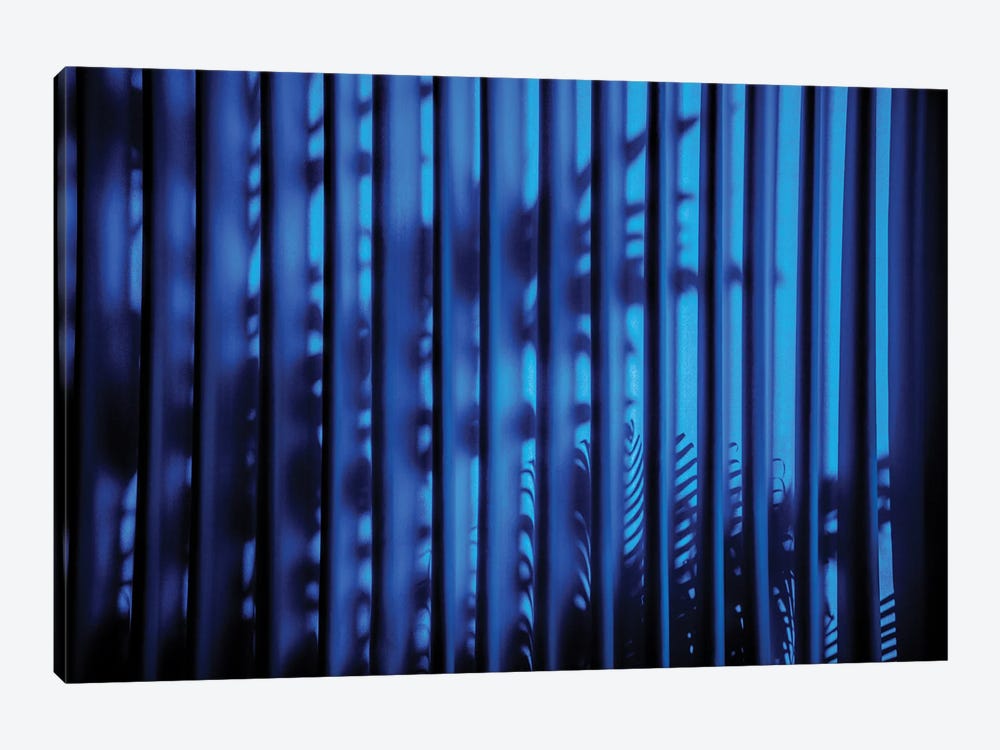 Blue Curtain Shadow II by Philippe Hugonnard 1-piece Canvas Print