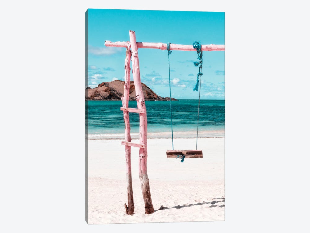 Pink Swing Left by Philippe Hugonnard 1-piece Canvas Print