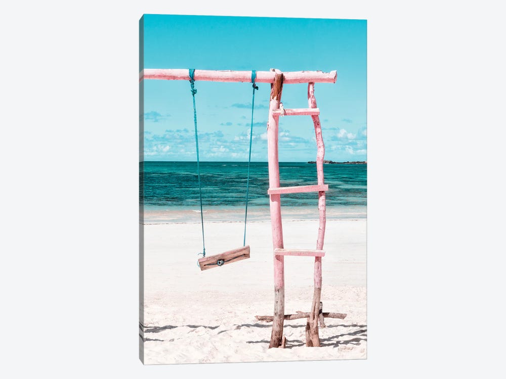 Pink Swing Right by Philippe Hugonnard 1-piece Canvas Wall Art