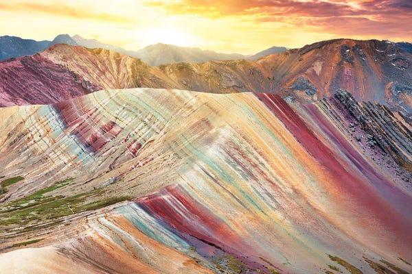 Peru: Palcoyo Rainbow Mountain by Philippe Hugonnard
