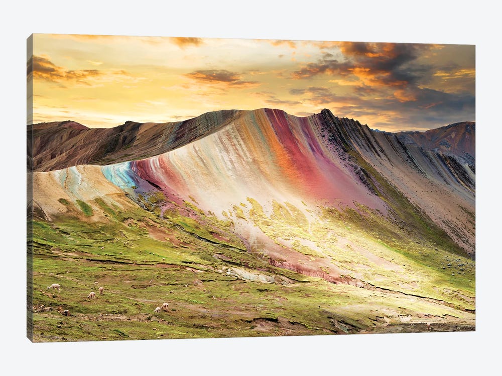 Palcoyo Mountain At Sunset by Philippe Hugonnard 1-piece Canvas Wall Art