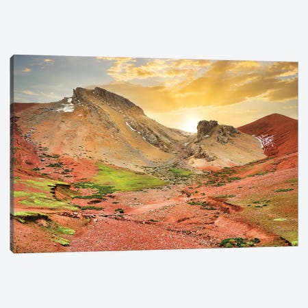 Red Valley Canvas Print #PHD2822} by Philippe Hugonnard Canvas Art Print