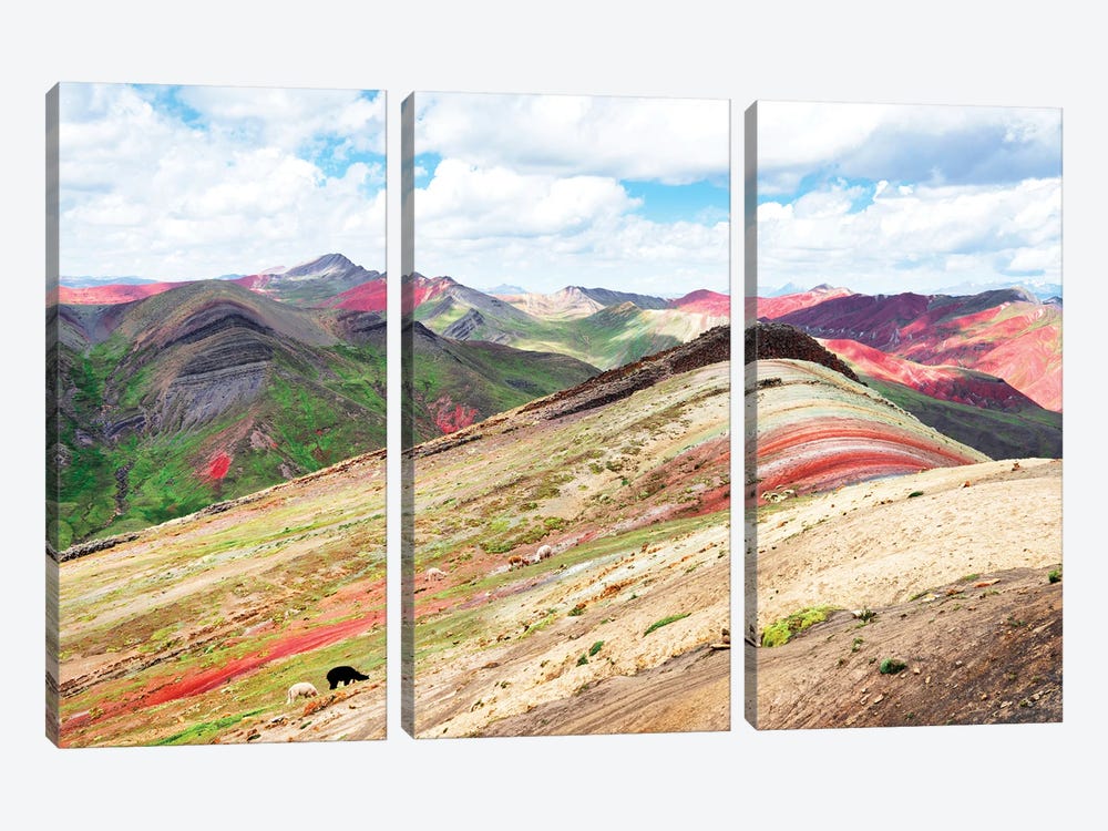 Palcoyo Mountains by Philippe Hugonnard 3-piece Art Print