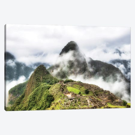 Machu Picchu Canvas Print #PHD2831} by Philippe Hugonnard Canvas Art