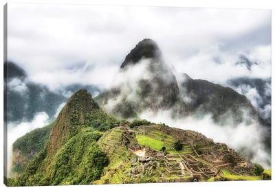 Machu Picchu Canvas Art Print - South American Culture