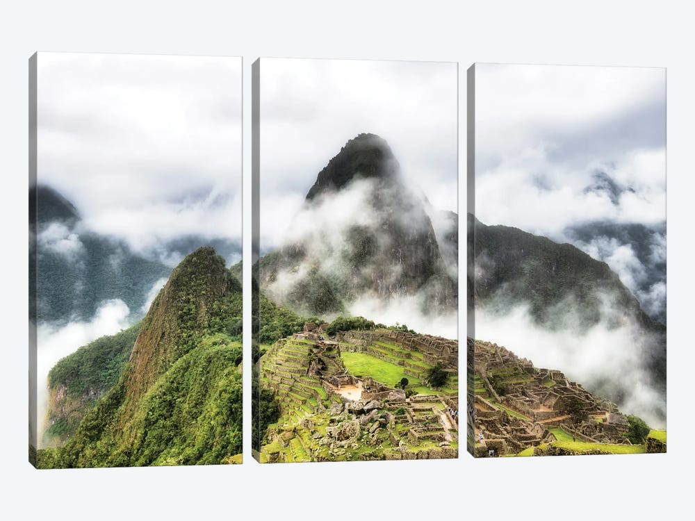 Machu Picchu by Philippe Hugonnard 3-piece Art Print
