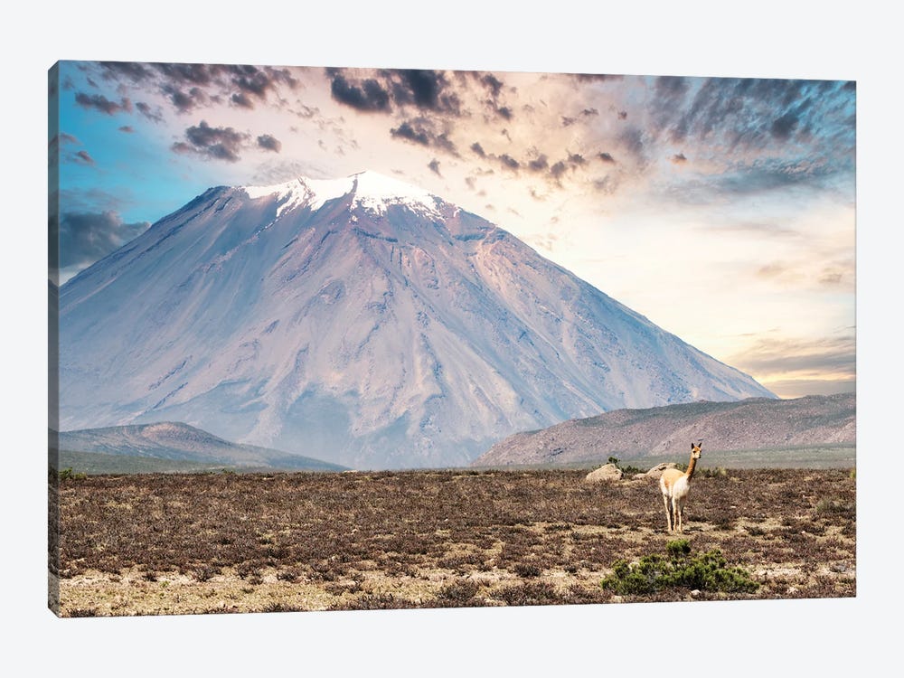 El Misti Stratovolcano by Philippe Hugonnard 1-piece Canvas Wall Art
