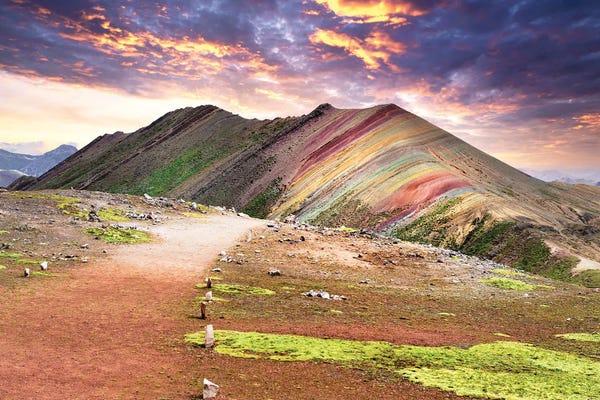 Peru: Palcoyo's 7 Colored Moutain by Philippe Hugonnard