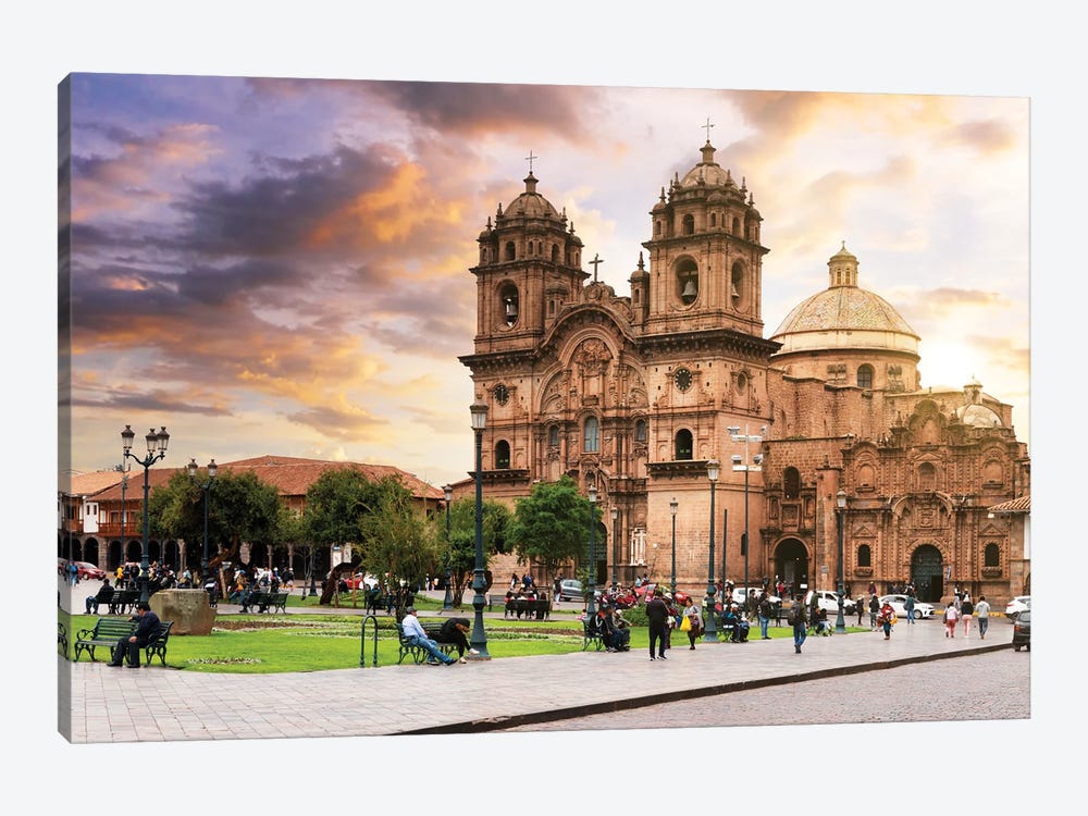 Cusco Cathedral by Philippe Hugonnard 1-piece Canvas Art Print