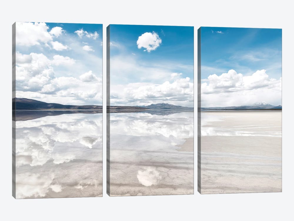Reflection by Philippe Hugonnard 3-piece Canvas Artwork