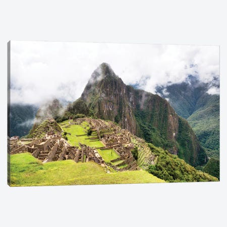 The Lost City Of Machu Picchu Canvas Print #PHD2849} by Philippe Hugonnard Canvas Art Print