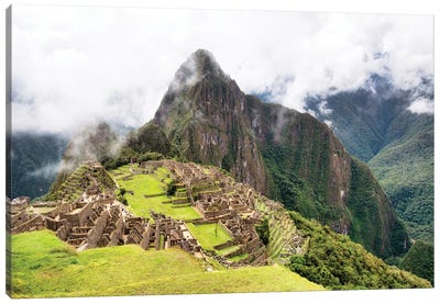 The Lost City Of Machu Picchu Canvas Art Print - The Seven Wonders of the World