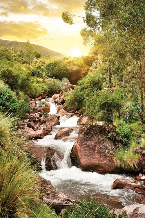 Sunset River by Philippe Hugonnard wall art