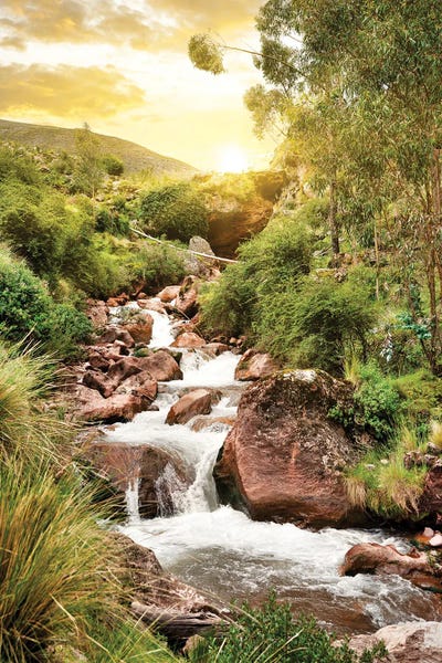Philippe Hugonnard: Sunset River by Philippe Hugonnard