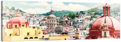 Guanajuato Cityscape Canvas Art Print - Viva Mexico!
