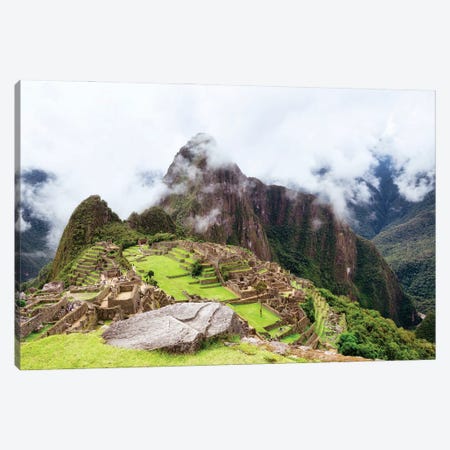 Machu Picchun The Lost City Of The Incas Canvas Print #PHD2861} by Philippe Hugonnard Art Print