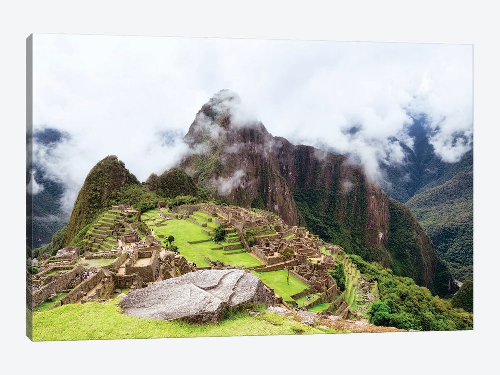 Machu Picchun The Lost City Of The Incas by Philippe Hugonnard 1-piece Canvas Wall Art