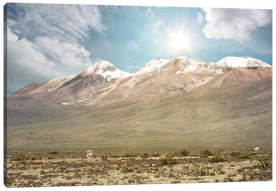 Andean Mountain Range Canvas Art Print - Peru Art