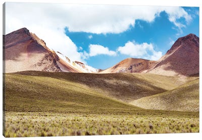 Andean Mountain Canvas Art Print - Peru Art