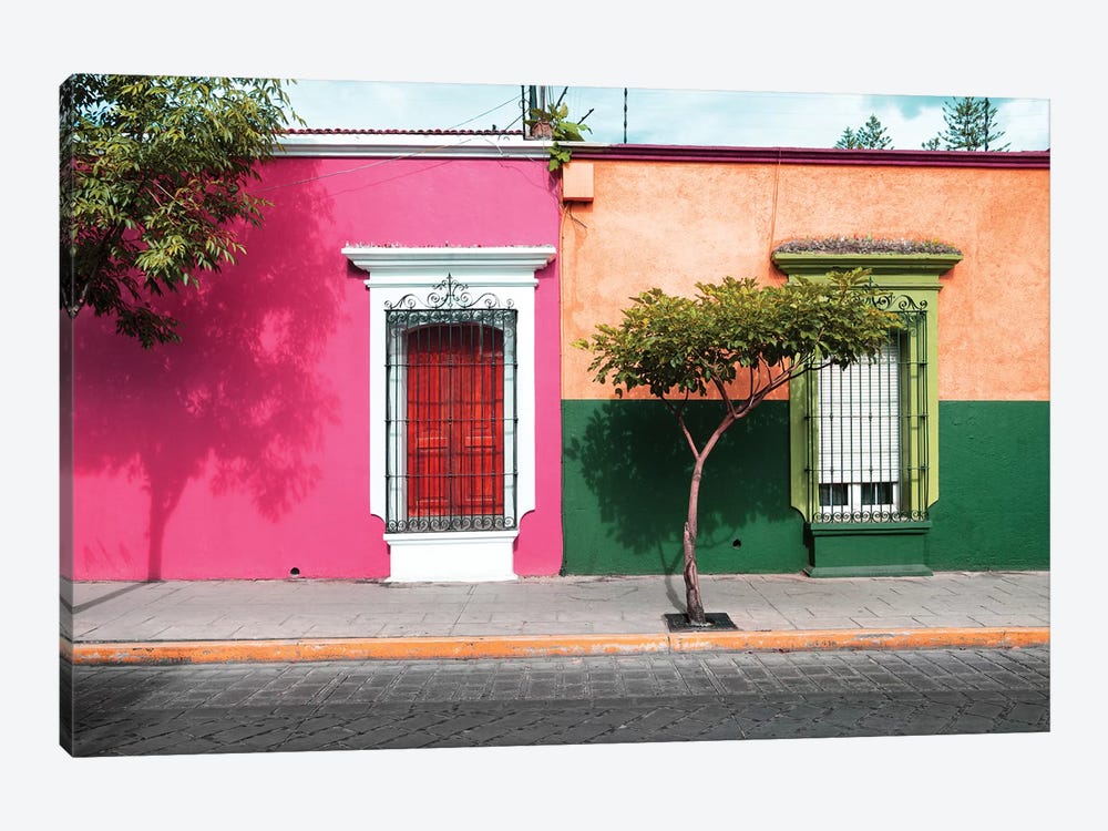 Mexican Colorful Facades by Philippe Hugonnard 1-piece Art Print