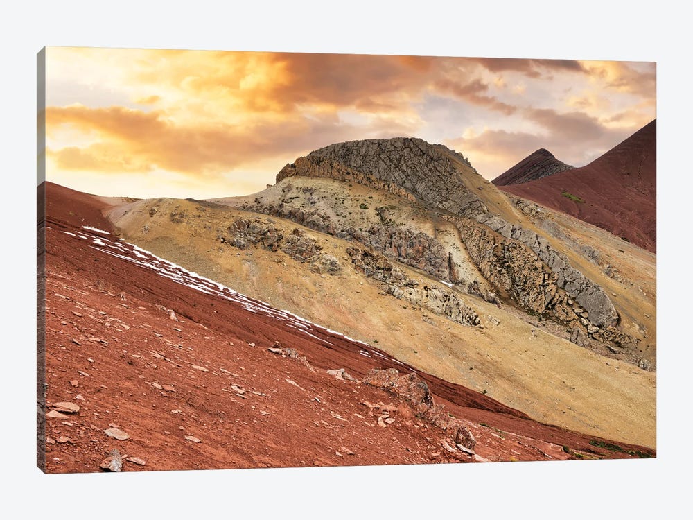 Red Mountain Sunset by Philippe Hugonnard 1-piece Art Print