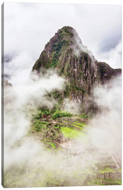 Huayna Picchu Canvas Art Print - The Seven Wonders of the World