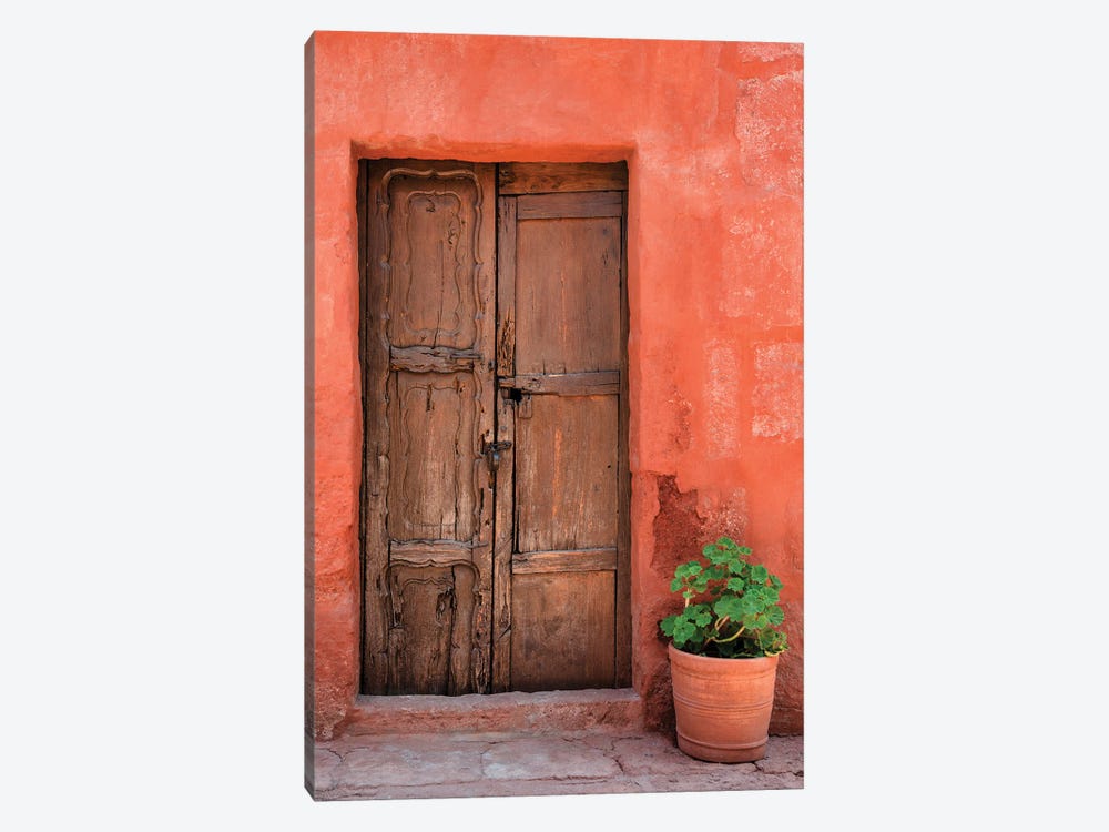 Red Wall by Philippe Hugonnard 1-piece Canvas Wall Art