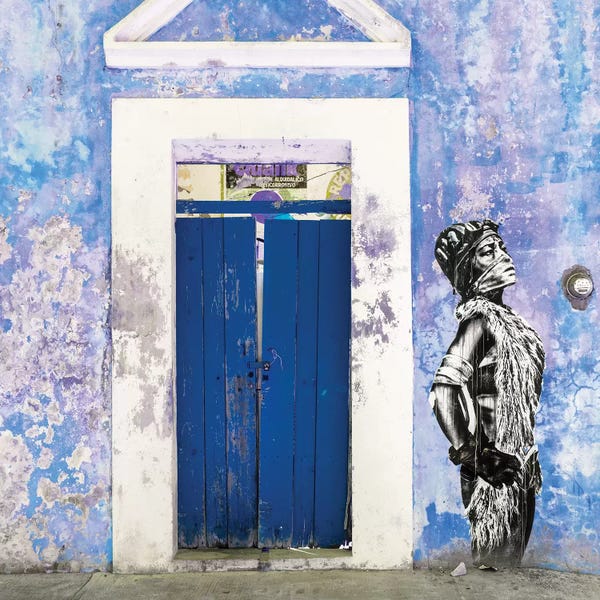 Color Pop Photography: Soldier Of The Door I by Philippe Hugonnard