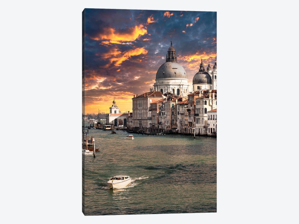 Venetian Sunlight - Basilica Santa Maria by Philippe Hugonnard 1-piece Canvas Art