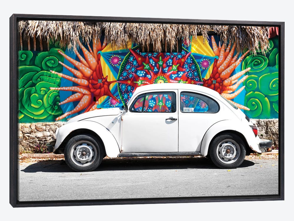 Wall Art Print, Volkswagen vw beetle