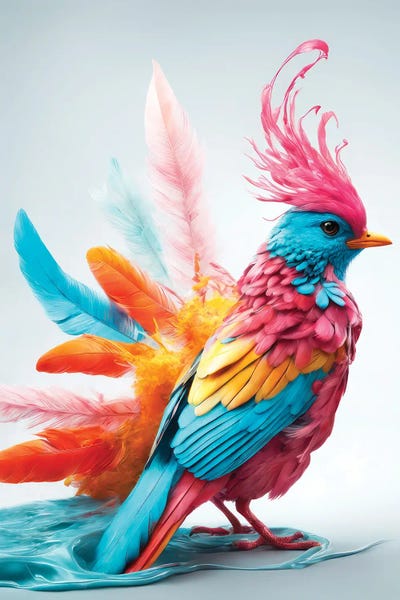 Xtravaganza Fashion Bird by Philippe Hugonnard canvas print